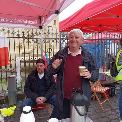 Franz Wolf und Detlef Weichsel