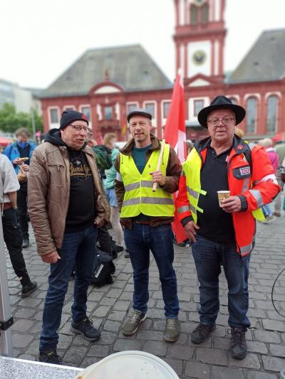Berndhard Imhof , Christoph Bahn und Werner Bohr